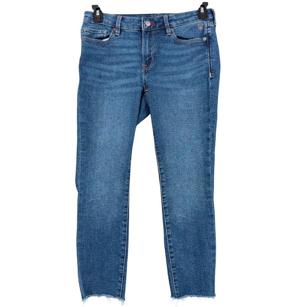 Tommy Hilfiger Raleigh Skinny Jeans Women 6P Cotton Blend Blue